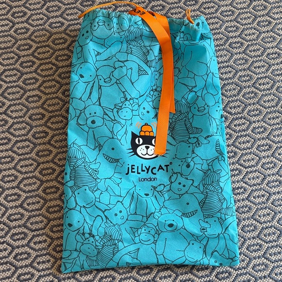 Jellycat Handbags - Jellycat Turquoise Drawstring Bag